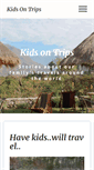 Mobile Screenshot of kidsontrips.com